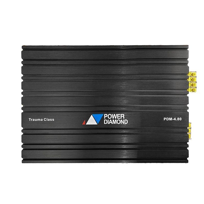آمپلی فایر خودرو 4 کانال پاور دیاموند مدل   trauma 4.80  4*80 w rms